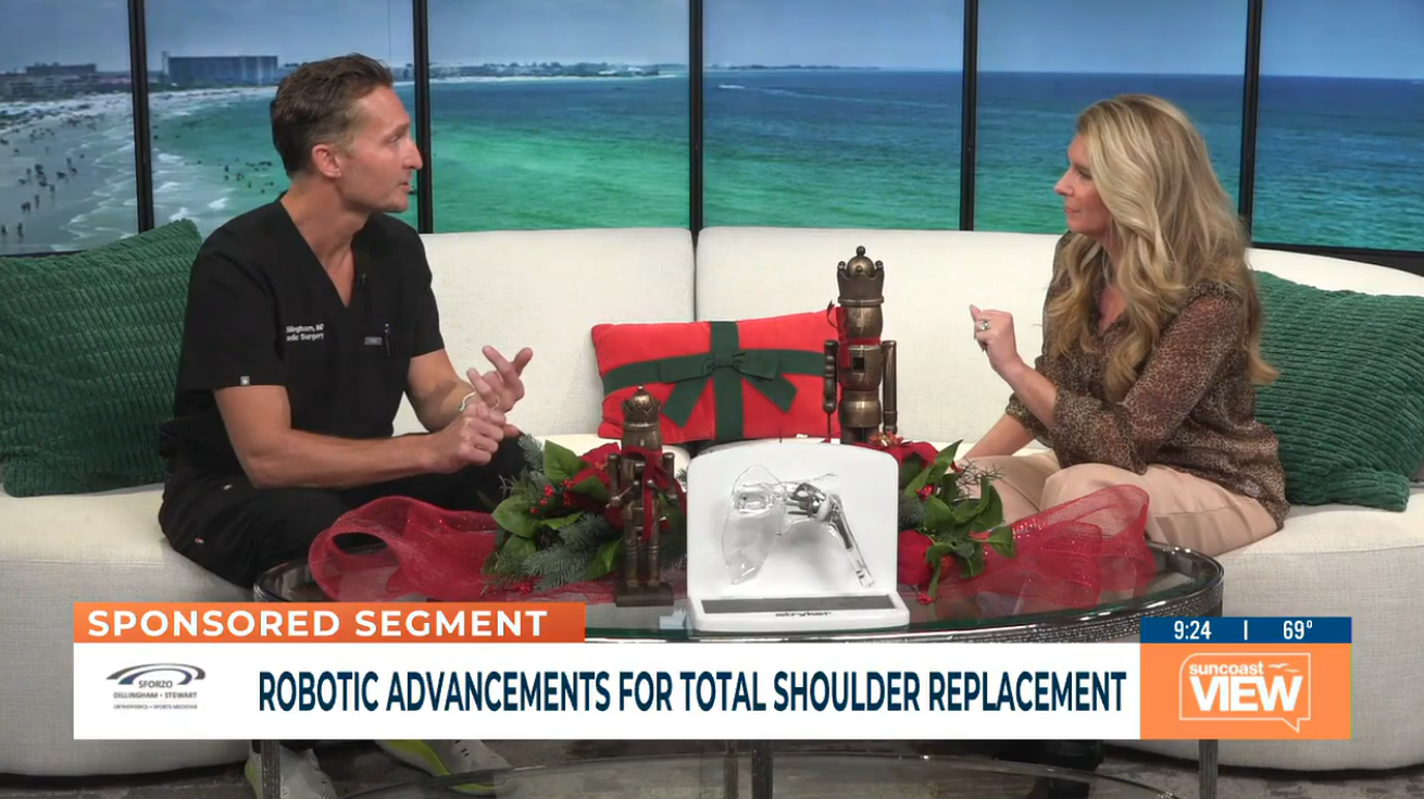 Dr. Christopher Dillingham is Bringing Robotic-Assisted Shoulder Replacement Surgery to Sarasota.